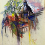 Clerecia desde el parque san Francisco